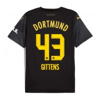 Echipament fotbal Borussia Dortmund Jamie Bynoe-Gittens #43 Tricou Deplasare 2024-25 maneca scurta